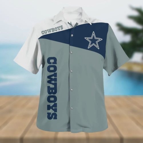 Dallas Cowboys NFL Logo Classic Hawaiian Shirt