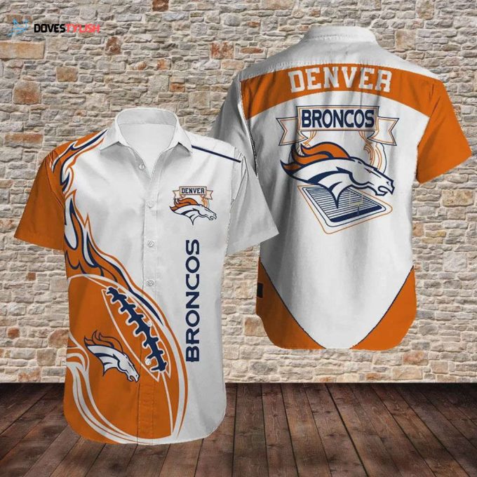 Denver Broncos NFL Limited Edition Hawaiian Shirt Unisex Gift Tee 2024