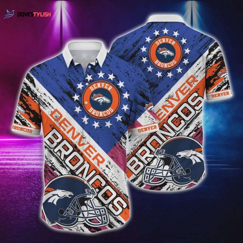 Denver Broncos NFL Limited Edition Hawaiian Shirt Unisex Gift Tee 2024