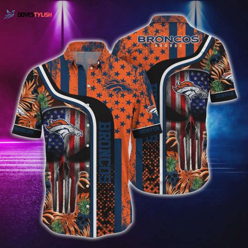 Denver Broncos NFL Limited Edition Hawaiian Shirt Unisex Gift Tee 2024