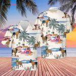 Dog Summer Beach Hawaiian Shirt, 3D Full Print Hawaii Aloha Beach Shirt For Pet Lovers, Dog Hawaii Shirt