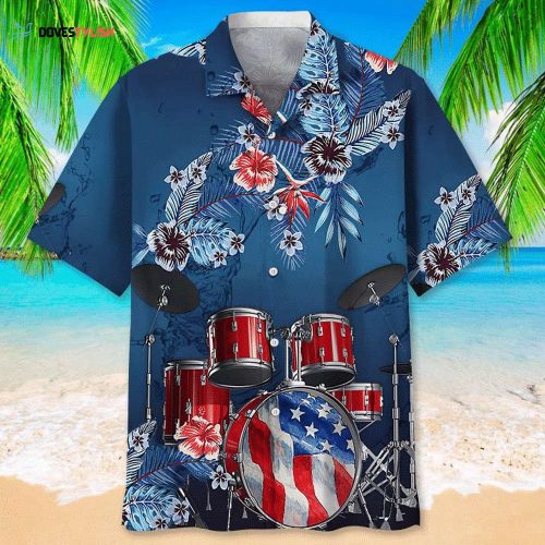 Dog Independence Day 3D Full Printed Hawaiian Shirt For Men And Woman, Happy 4Th Of Jul Hawaii Shirt