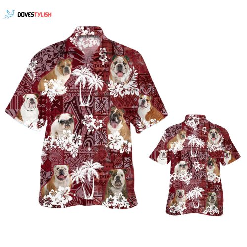 English Mastiff Hawaiian Shirt, Dog Hawaiian Shirt For Summer