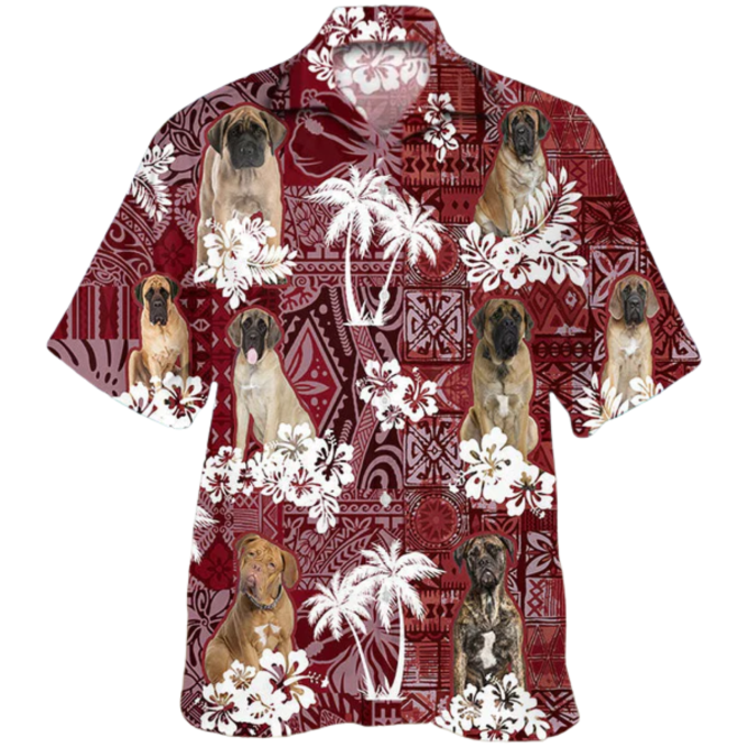 English Mastiff Hawaiian Shirt, Dog Hawaiian Shirt For Summer