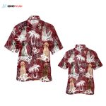 English Setter Hawaiian Shirt, Dog Hawaiian Shirts