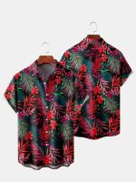 Floral Hawaiian Shirt, Aloha Hawaiian Shirt, Gift For Him