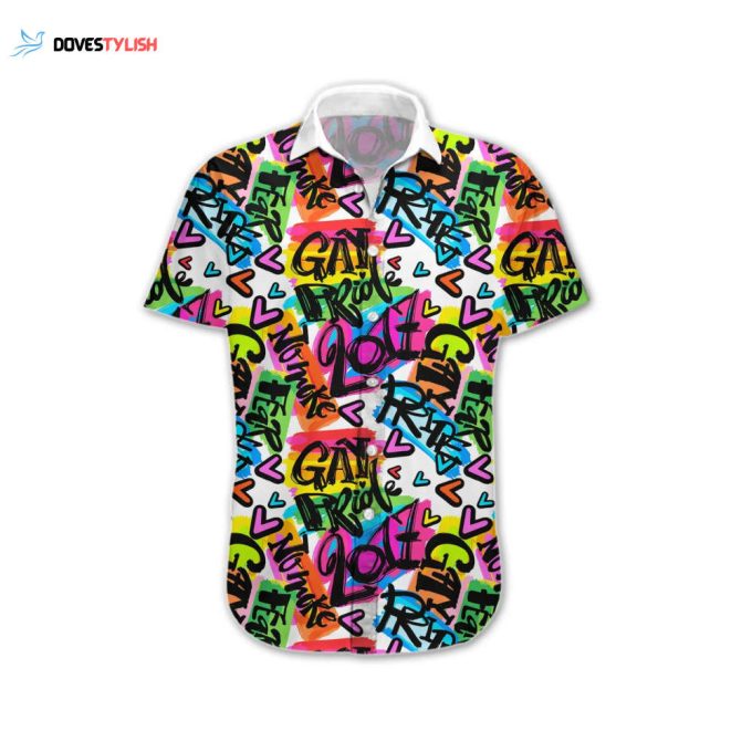 Gay Proud 3D Shirt, Lgbt Pride Design Hawaiian Shirt