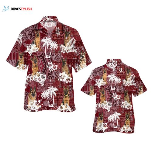 German Shepherds Hawaiian Shirt, Independence Day Is Coming, 4Th Of July Hawaiian Dog Shirt