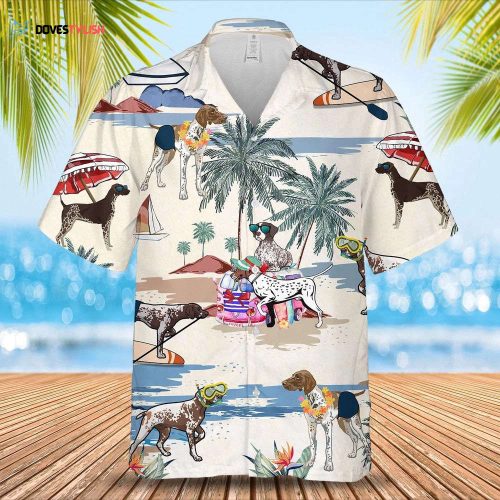 Golden Retriever Hawaiian Shirt, Aloha Beach Shirt For Dog Lover, Summer Cool Hawaii Shirts For Adult