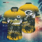 Green Bay Packers Coconut Island Hawaiian Shirt