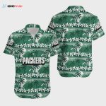 Green Bay Packers Coconut Trees Hawaiian Shirt