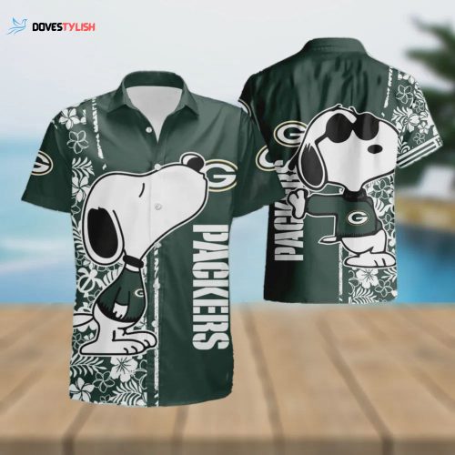 Green Bay Packers NFL Snoopy Hawaiian Shirt