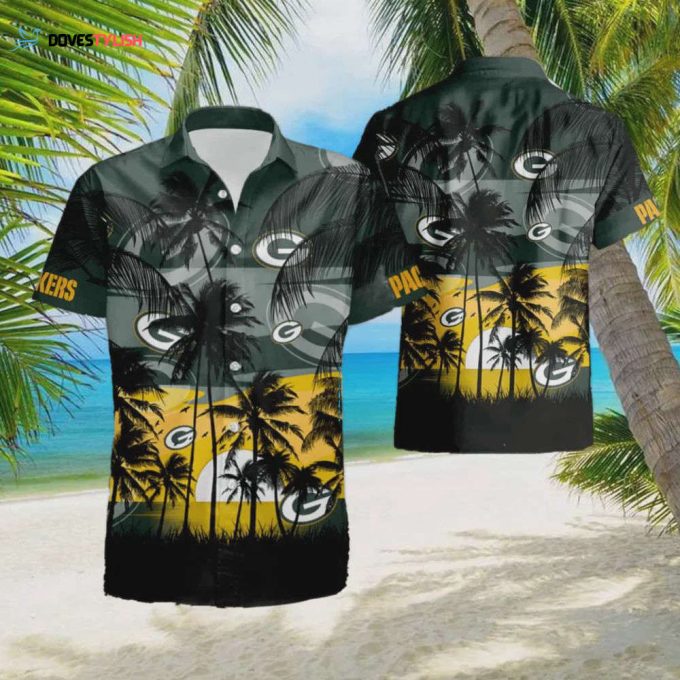 Green Bay Packers NFL Tropical Hawaiian Shirt