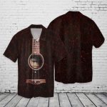 Guitar Color Art 3D Hawaiian Shirt, Colorfull 3D Guitar Hawaiian Shirt For Men And Women, Guitar Lover Hawaiian Shirts