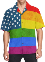 Hawaiian Shirt Gay, Hawaiian Pride Shirts, Lgbt Hawaiian Shirt, Gay Pride Hawaiian Shirt