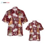 Irish Terrier Hawaiian Shirt, Hawaiian Shirt For Adults