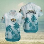 Jacksonville Jaguars Coconut Trees Hawaiian Shirt