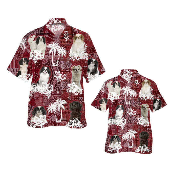 Japanese Chin Hawaiian Shirt, Dog Hawaii Shirt For Summer