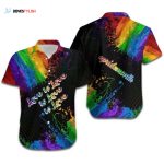 LGBT Aloha Hawaiian Shirt For Men and Women, Love Is Love