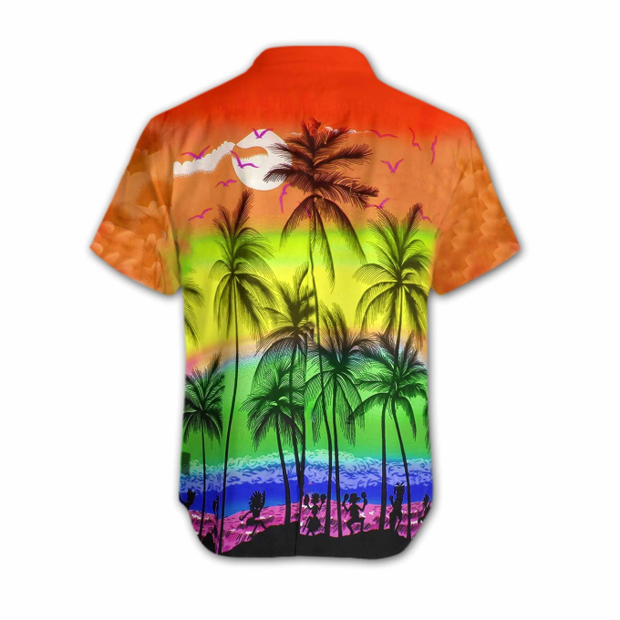 Lgbt Beach Beautiful Natural Beauty Design Hawaiian Shirt