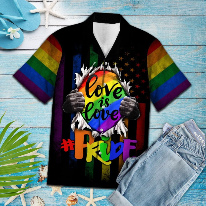 LGBT Pride 3D Shirt, I Don’t Need Anyone’s Approval To Be Me Hawaiian Shirt