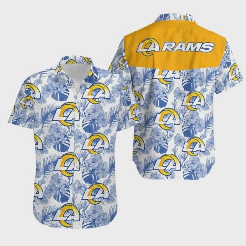 Los Angeles Rams Aloha Full 3d Hawaiian Shirt