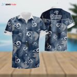 Los Angeles Rams Aloha VIntage Hawaiian Shirt