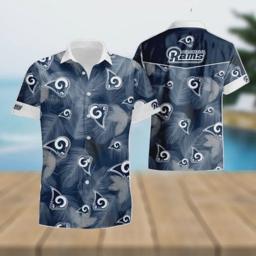 Los Angeles Rams Aloha VIntage Hawaiian Shirt