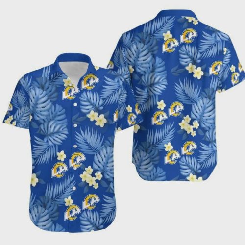 Los Angeles Rams NFL Summer Aloha Hawaiian Shirt