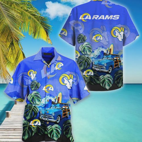 Los Angeles Rams Super Bowl LVI Champions Hawaiian Shirt