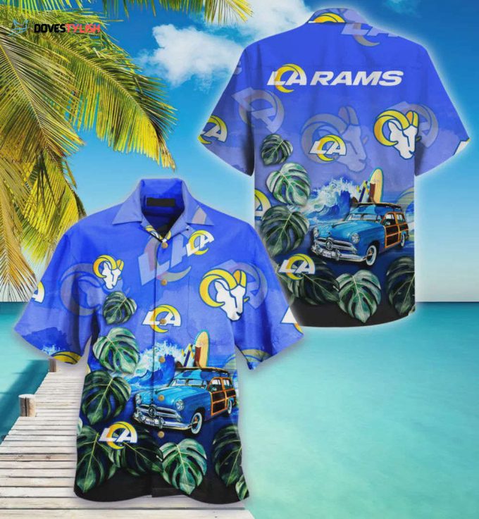 Los Angeles Rams Super Bowl LVI Champions Hawaiian Shirt