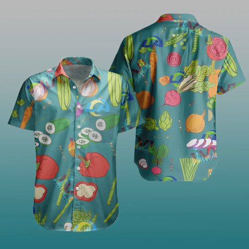 Los Angeles Rams Tropical Vegetables Hawaiian Shirt