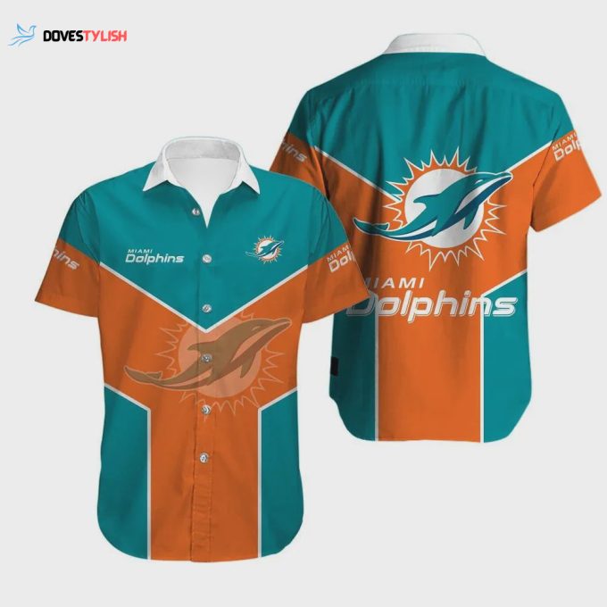 Miami Dolphins New Design Hawaiian Shirt Unisex Gift Tee 2024