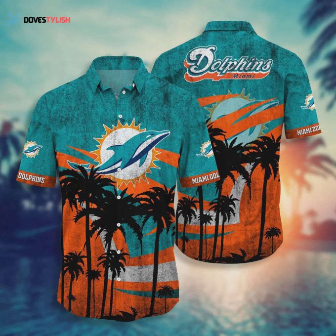 Miami Dolphins NFL Style 2024 Vintage Hawaiian Shirt