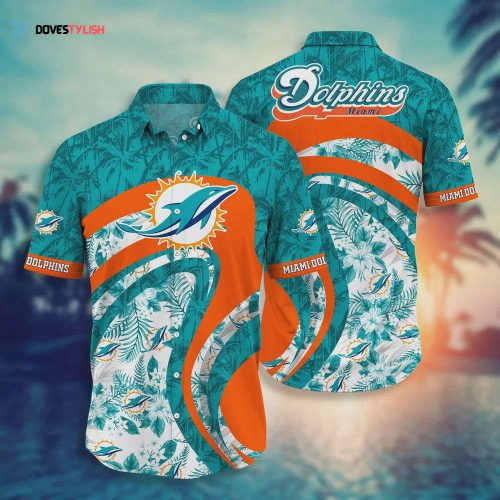 Miami Dolphins Special Floral Tropical Team Hawaiian Shirt