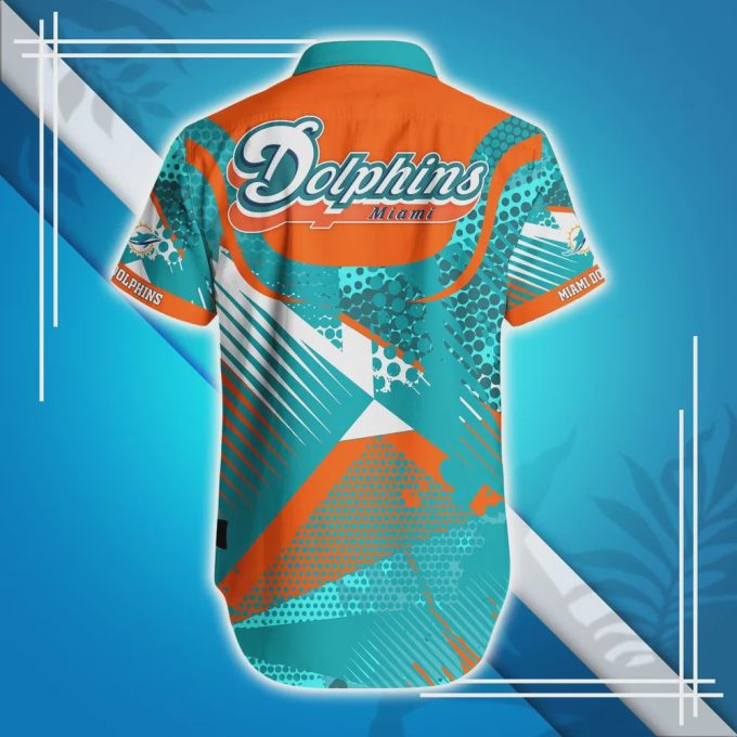 Miami Dolphins Special Digital Pattern Hawaiian Shirt