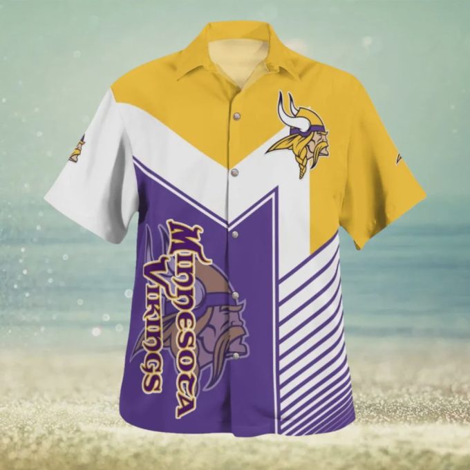 Minnesota Vikings Aloha Best For Fans Beach Hawaiian Shirt