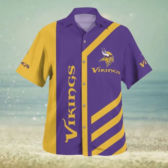 Minnesota Vikings Best For Fans Beach Hawaiian Shirt