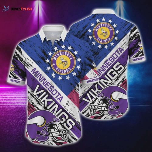 Minnesota Vikings Skull For Vikings Fan 3d Personalized Hawaiian Shirt