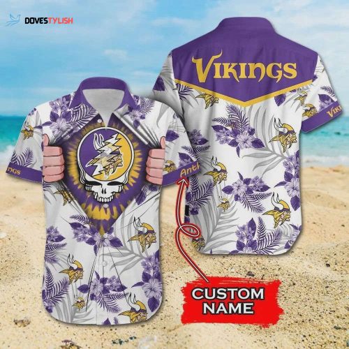 Minnesota Vikings Football Baby Yoda Hawaiian Shirt