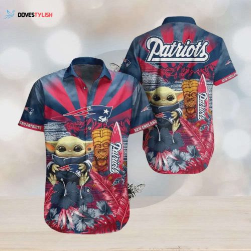 New England Patriots Baby Yoda Hawaiian Shirt