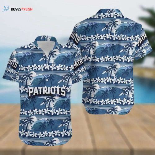 New England Patriots Football Design Hawaiian Shirt