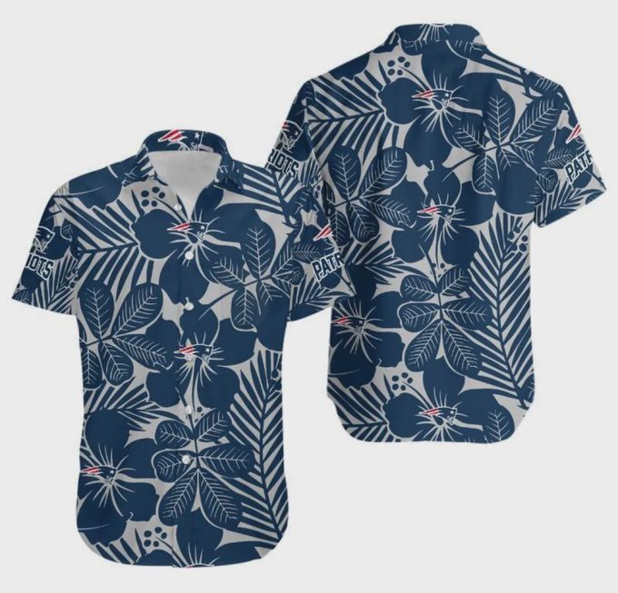 New England Patriots Coconut Trees Hawaiian Shirt Unisex Gift Tee 2024