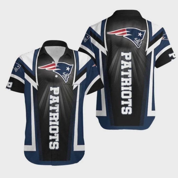 New England Patriots Football Design Hawaiian Shirt