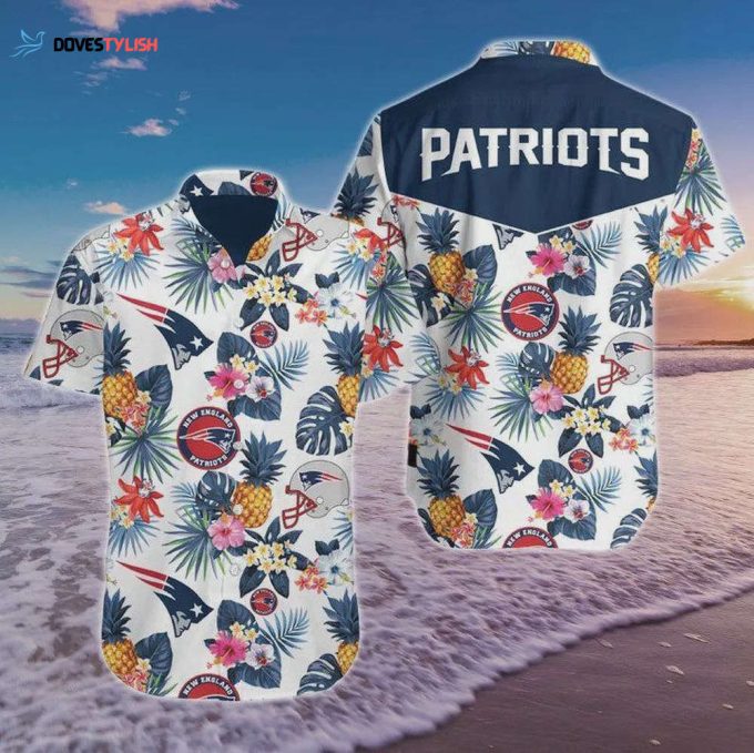 New England Patriots Limited Edition Hawaiian Shirt Unisex Gift Tee 2024