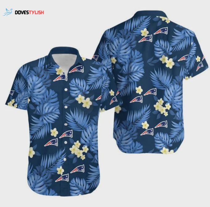 New England Patriots Logo Football Art Hawaiian Shirt Unisex Gift Tee 2024