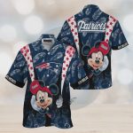 New England Patriots Mickey Mouse Hawaiian Shirt