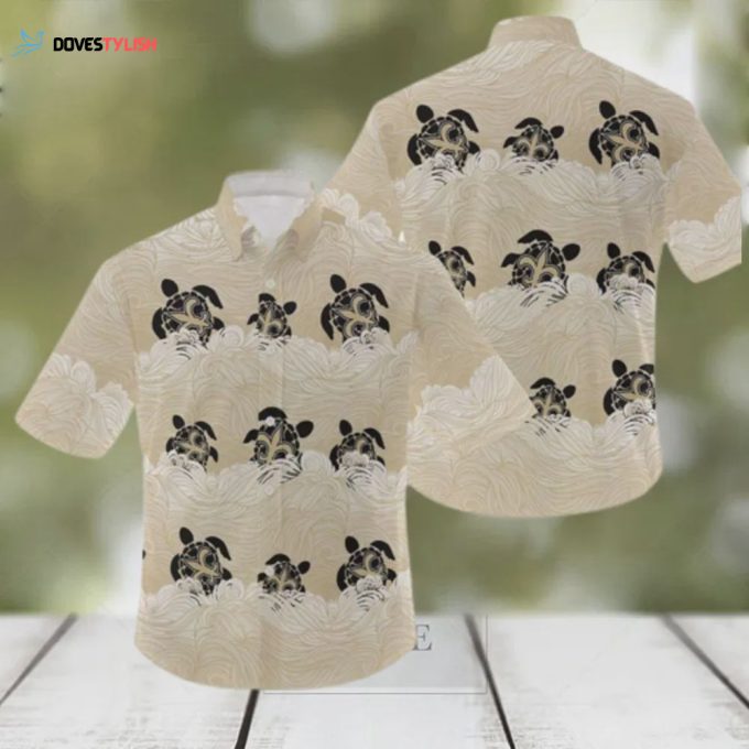 New Orleans Saints Holiday Pattern Logo Hawaiian Shirt