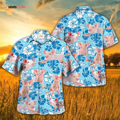 Pineapple Hawaiian Theme For Beefmaster Cattle Lovers All 3D Printed Hawaiian Shirt