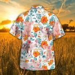 Pig Bright Hibiscus Flower Hawaiian Shirts, Pig Floral Hawaiian Shirt, Summer Gift For Pig Lovers